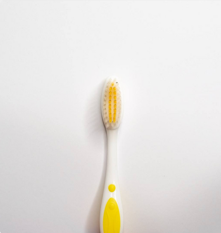 spazzolino da denti -flessibili (giallo bianco) Chogan