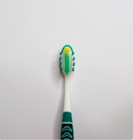Spazzolino da denti extra pulito -Sholes (verde -blanc) chogan